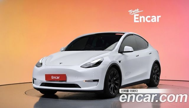 Tesla Model Y из Кореи Encar
