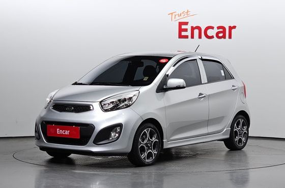 Kia morning Bi-fuel Luxury — пробег 99 604 км — фото 1 из 5