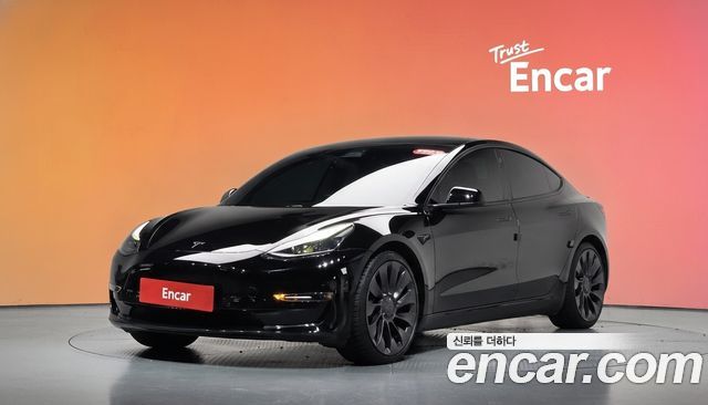 Tesla Model 3 из Кореи Encar