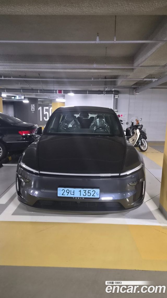 Tesla Model Y из Кореи Encar
