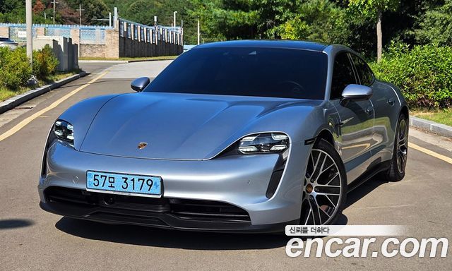 Porsche Taycan из Кореи Encar