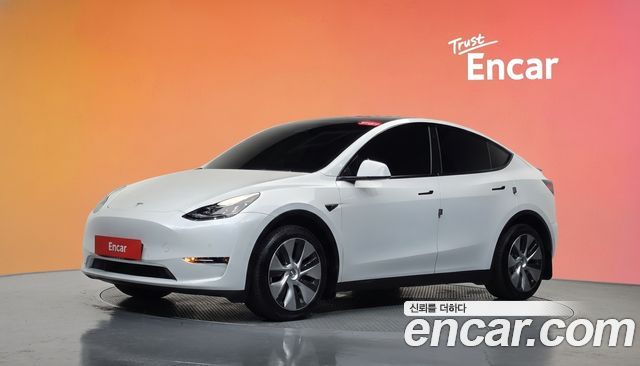 Tesla Model Y из Кореи Encar