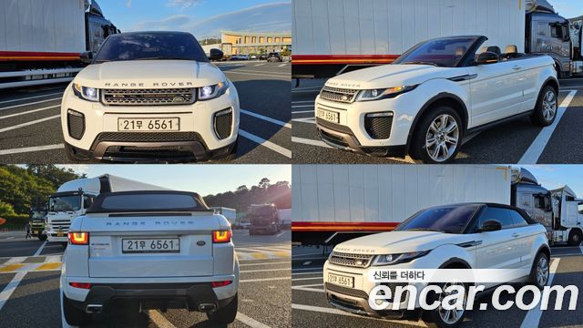 Land Rover Range Rover Evoque 2.0 TD4 SE Dynamic Convertible — пробег 37 602 км — фото 1 из 5
