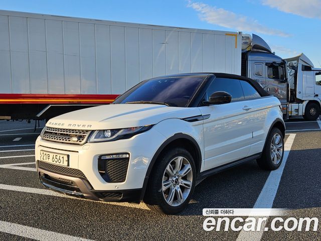 Land Rover Range Rover Evoque 2.0 TD4 SE Dynamic Convertible — пробег 37 602 км — фото 2 из 5