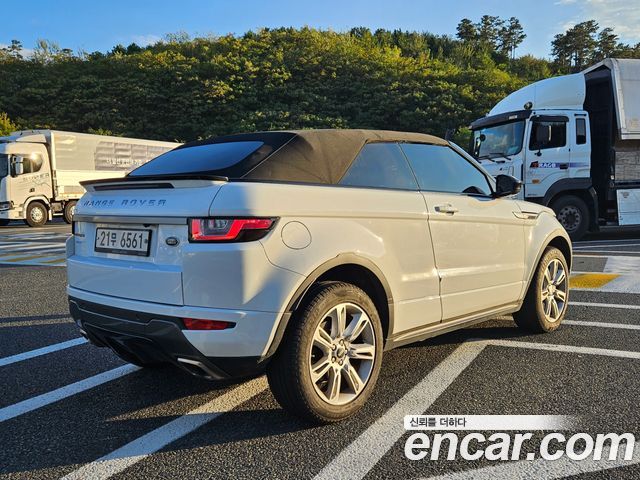 Land Rover Range Rover Evoque 2.0 TD4 SE Dynamic Convertible — пробег 37 602 км — фото 4 из 5