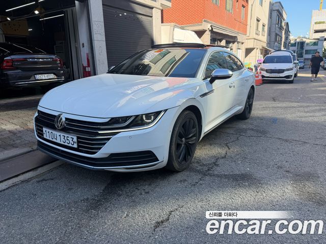 Volkswagen Arteon из Кореи Encar