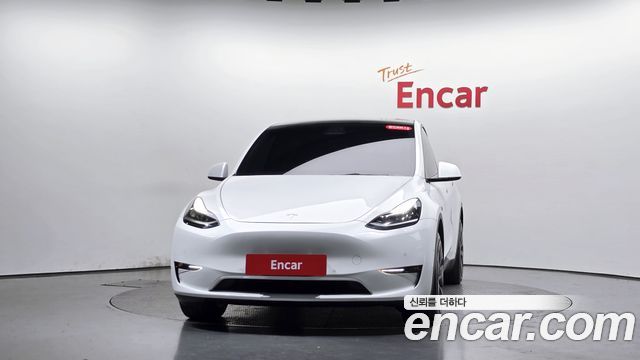 Tesla Model Y из Кореи Encar