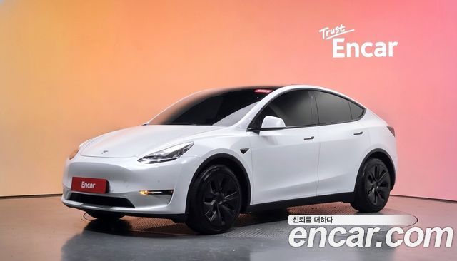 Tesla Model Y из Кореи Encar