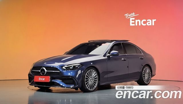 Mercedes-Benz C-Class C300 4MATIC AMG Line — пробег 26 828 км — фото 1 из 5