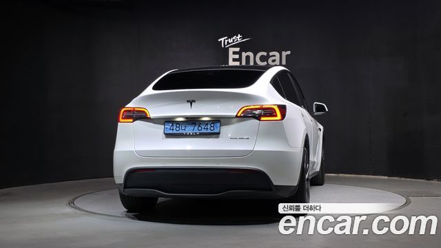 Tesla Model Y из Кореи Encar