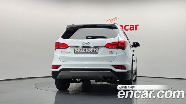 Hyundai Santafe Diesel 2.0 2WD Exclusive Special — пробег 71 600 км — фото 4 из 5