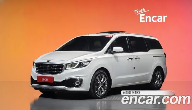 Kia Carnival из Кореи Encar