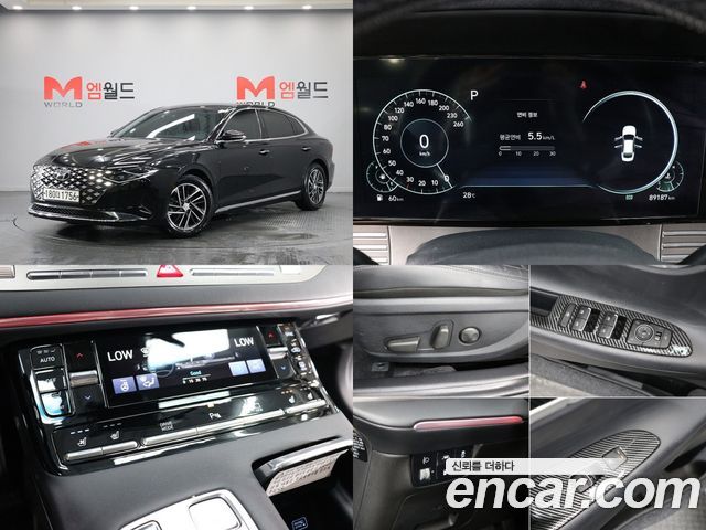 Hyundai Grandeur из Кореи Encar