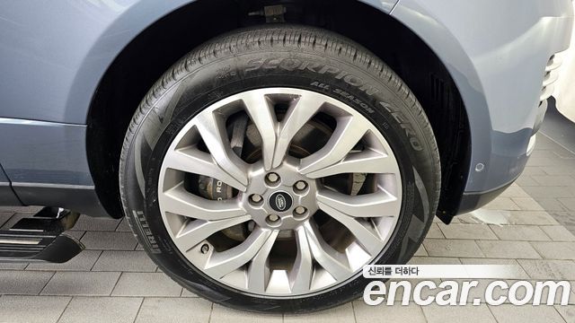 Land Rover Range Rover из Кореи Encar