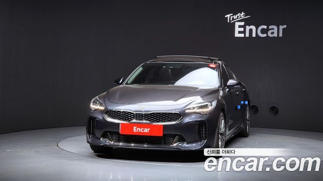 Kia Stinger из Кореи Encar