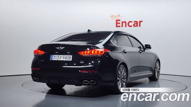 Hyundai Genesis из Кореи Encar