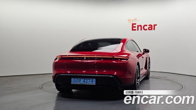 Porsche Taycan из Кореи Encar