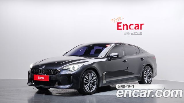 Kia Stinger из Кореи Encar
