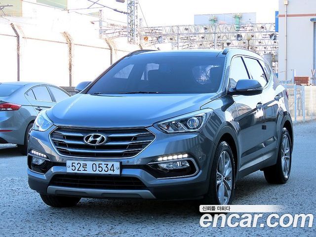 Hyundai Santafe из Кореи Encar