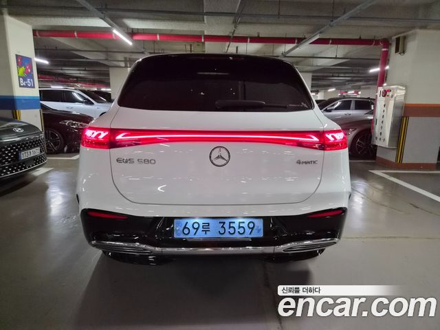Mercedes-Benz EQS EQS580 4MATIC — пробег 53 000 км — фото 4 из 5