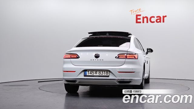 Volkswagen Arteon из Кореи Encar