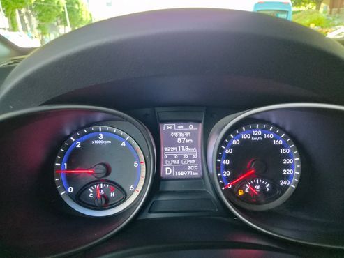 Hyundai Santafe Diesel(e-VGT) 2.0 2WD Premium — пробег 158 963 км — фото 3 из 5
