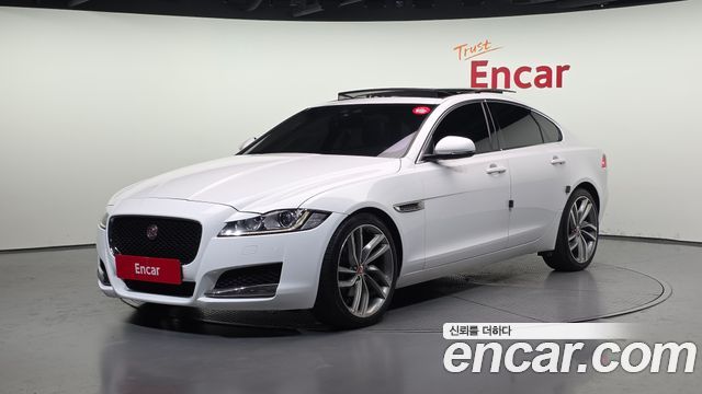 Jaguar XF из Кореи Encar
