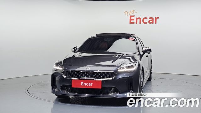 Kia Stinger из Кореи Encar
