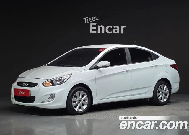 Hyundai Accent из Кореи Encar