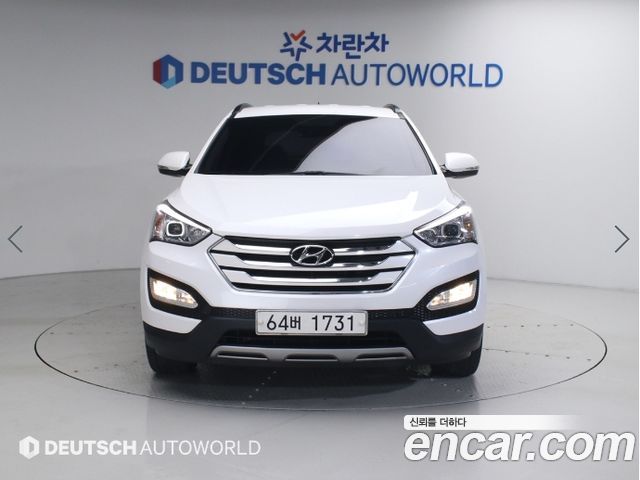 Hyundai Santafe из Кореи Encar