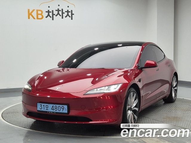 Tesla Model 3 из Кореи Encar
