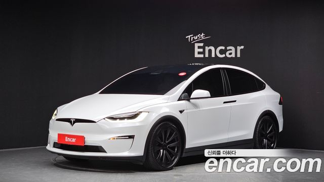 Tesla Model X из Кореи Encar