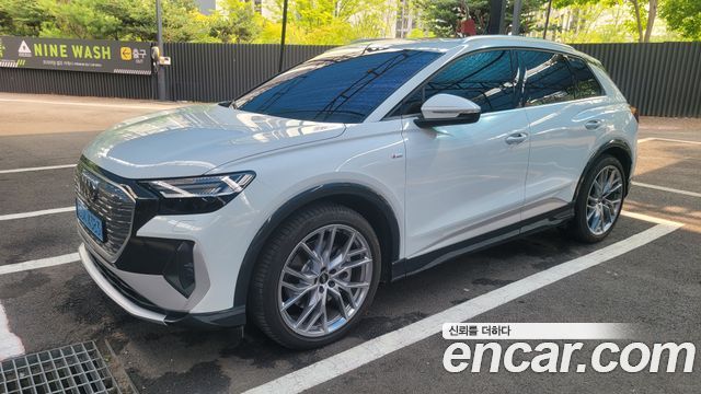 Audi Q4 e-tron из Кореи Encar