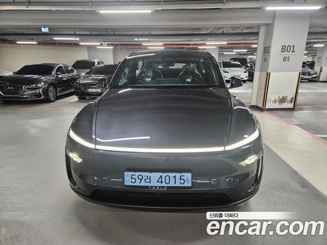 Tesla Model Y из Кореи Encar