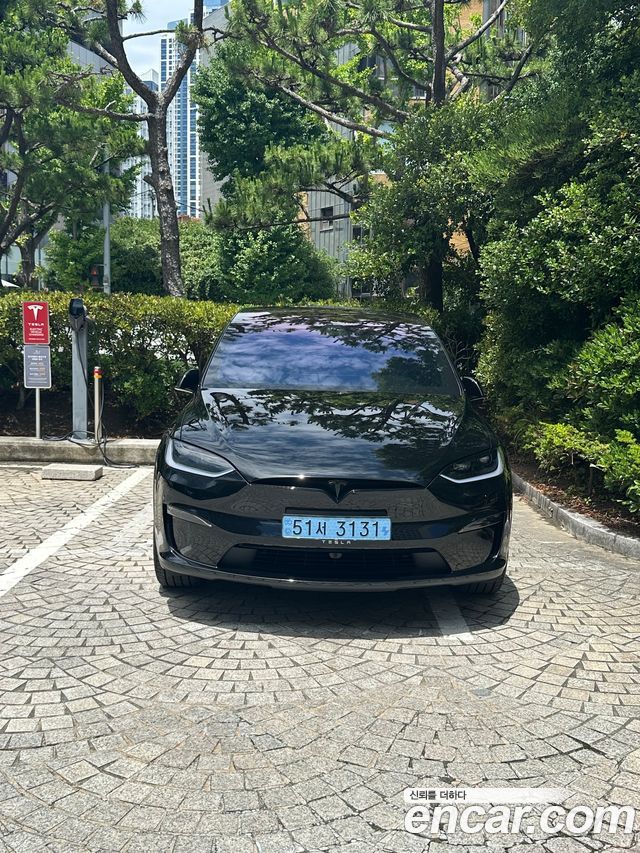 Tesla Model X из Кореи Encar