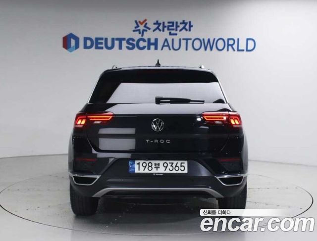Volkswagen T-Roc из Кореи Encar
