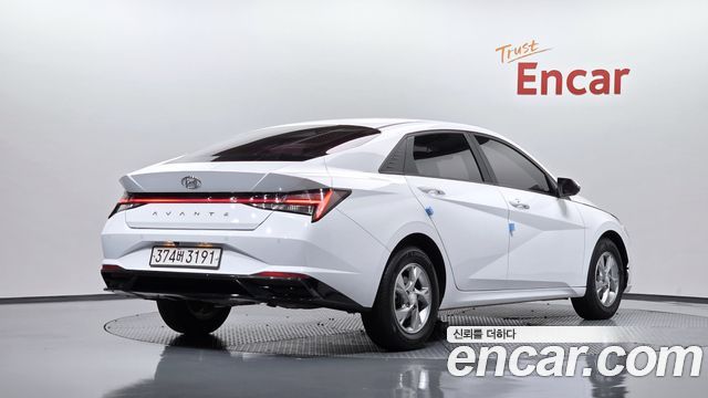 Hyundai AVANTE из Кореи Encar