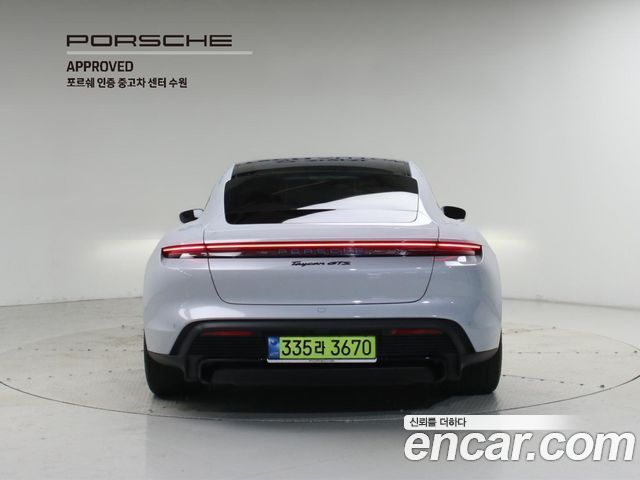 Porsche Taycan из Кореи Encar