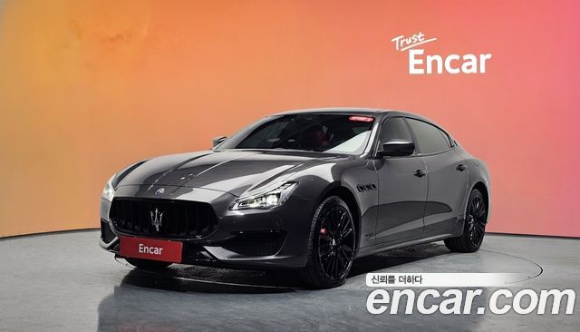 Maserati Quattroporte из Кореи Encar