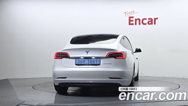 Tesla Model 3 из Кореи Encar