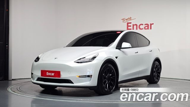 Tesla Model Y из Кореи Encar