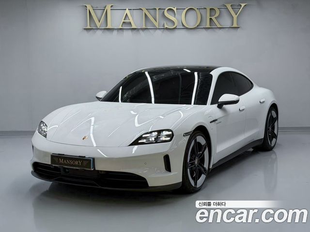 Porsche Taycan из Кореи Encar