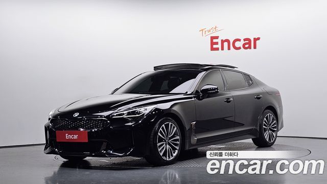 Kia Stinger из Кореи Encar