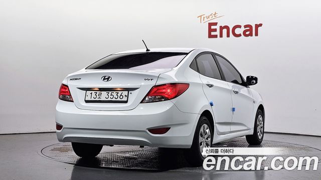 Hyundai Accent из Кореи Encar