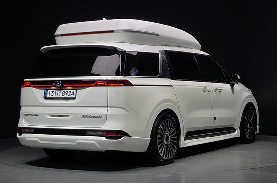 Kia Carnival Gasoline 9-seater Limousine(Special vehicle) — пробег 116 089 км — фото 2 из 5