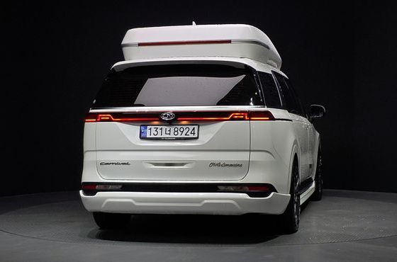 Kia Carnival Gasoline 9-seater Limousine(Special vehicle) — пробег 116 089 км — фото 4 из 5