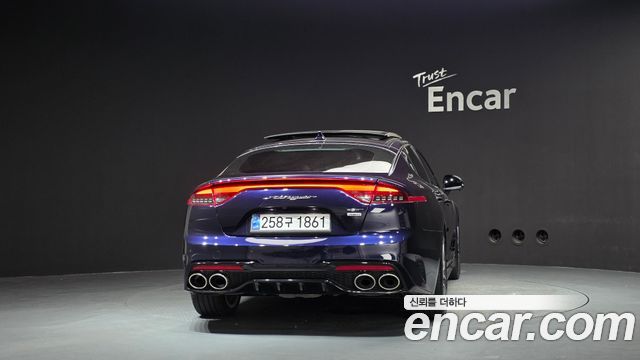Kia Stinger из Кореи Encar