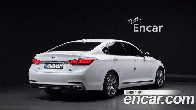 Genesis G80 из Кореи Encar