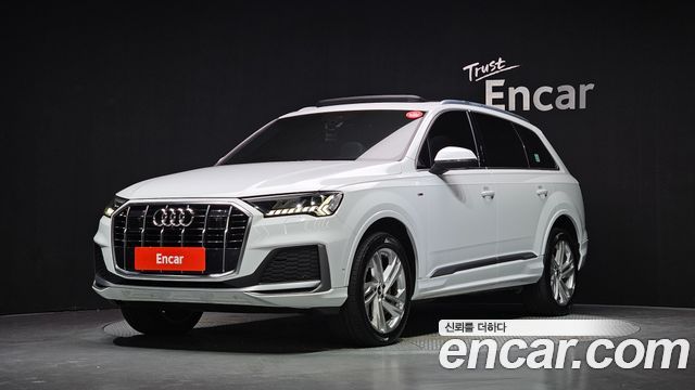 Audi Q7 45 TDI Quattro Premium — пробег 105 971 км — фото 1 из 5