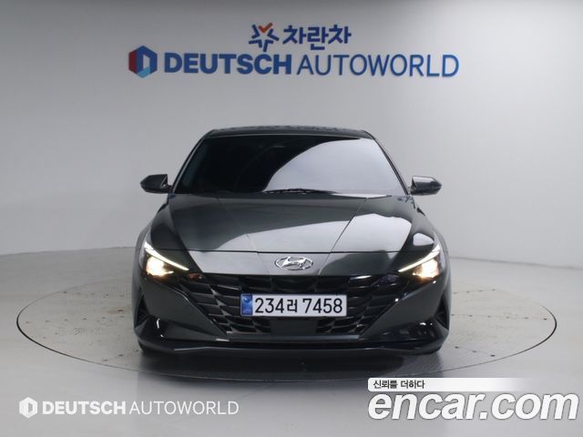Hyundai AVANTE из Кореи Encar